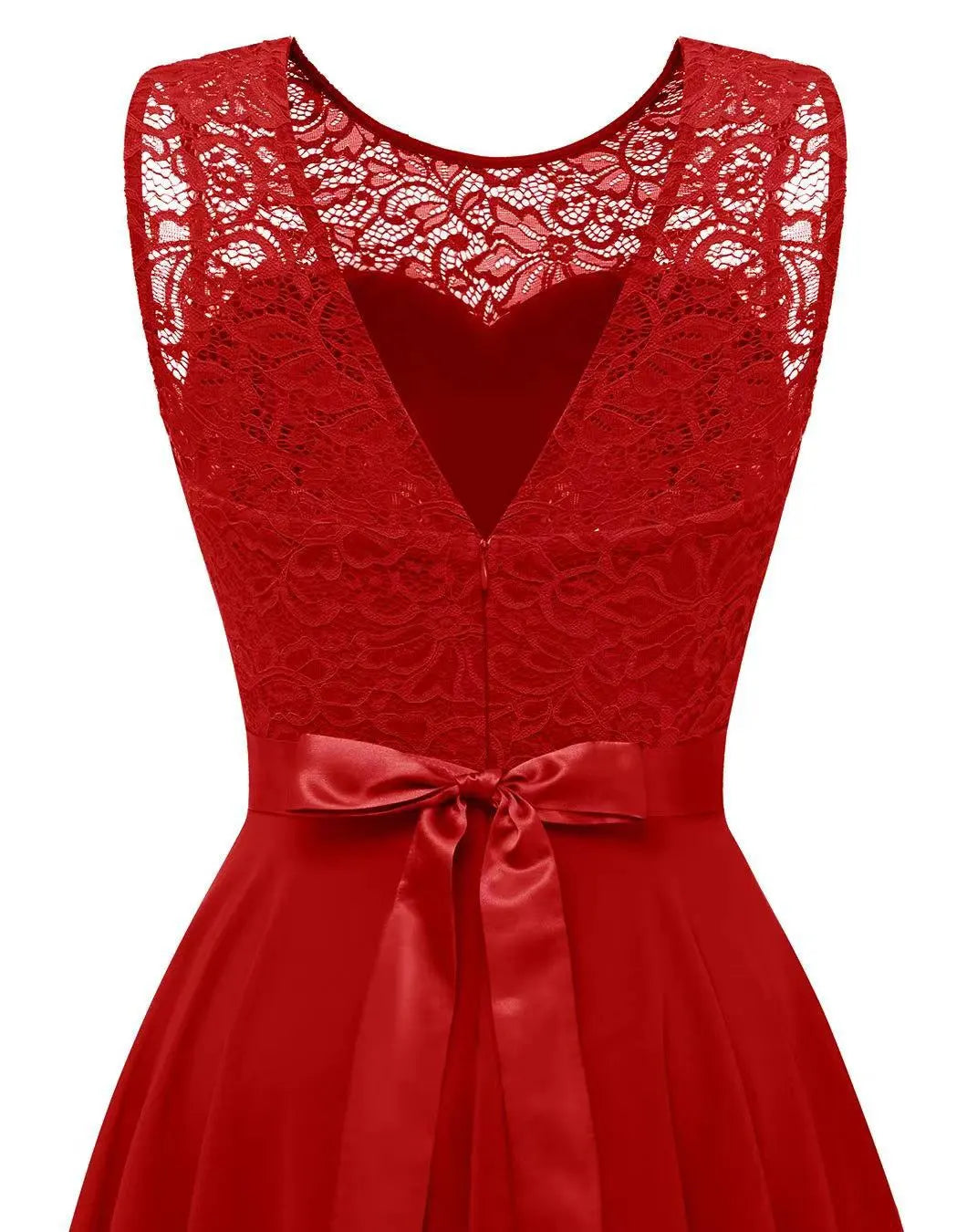 Eunice | Damen Hochzeitsgast High-Low Elegantes Kleid