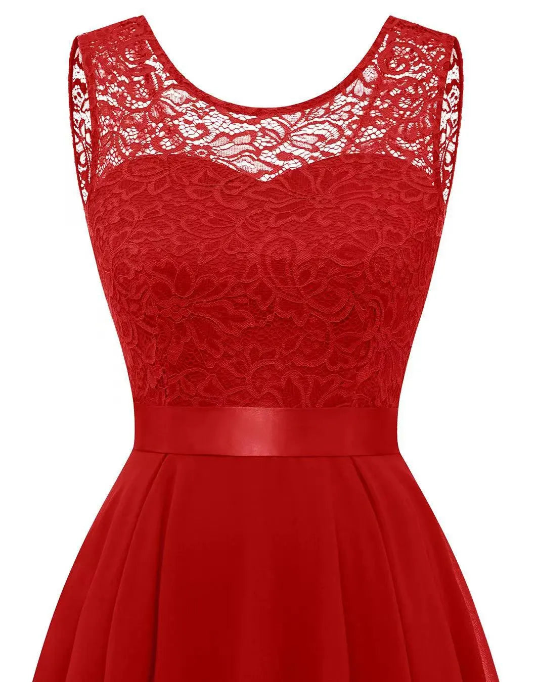 Eunice | Damen Hochzeitsgast High-Low Elegantes Kleid